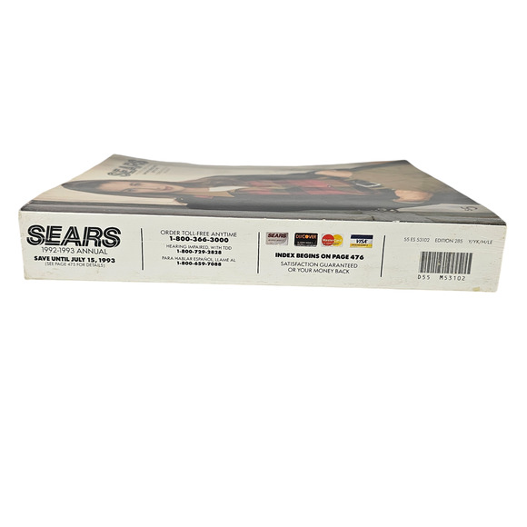 Vintage 1992-1993 Sears Catalog Fall / Winter Annual EUC - Picture 3 of 4